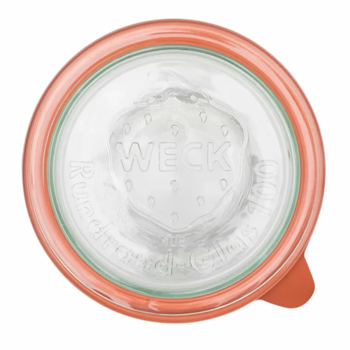 Weck 12-delni komplet Mini-Sturz kozarcev zavlaganje 80 ml z dodatki, premer 60 mm