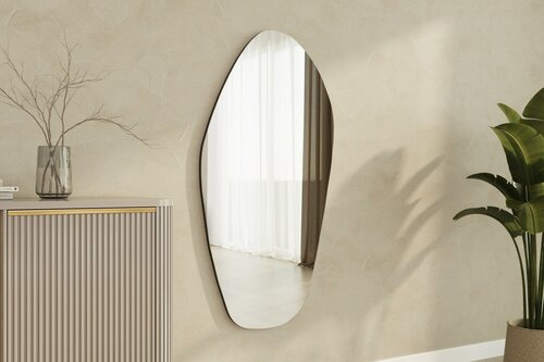 Zrcadlo Bella Black 60 x 120 cm