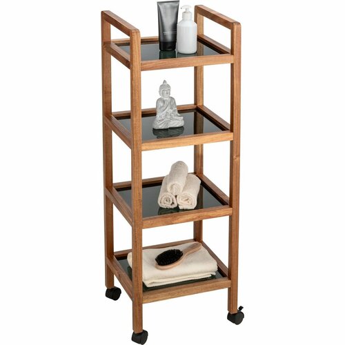 Wenko Pojizdný regál FONDI –  4 police