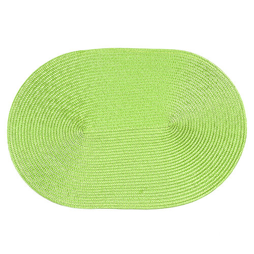 Prestieranie Deco ovál svetlo zelená, 30 x 45 cm, sada 4 ks