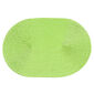 Suport farfurie Deco, rotund, verde, 30 x 45 cm, set 4 buc.