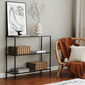 Metallregal D100, schwarz