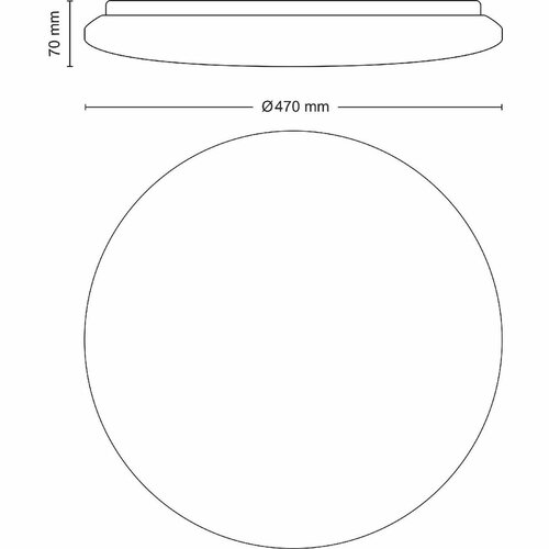 Philips 8720169196094 oprawa sufitowa LED Izso 1x40 W 4300lm 2700-6500K, średnica 47 cm + sterownik