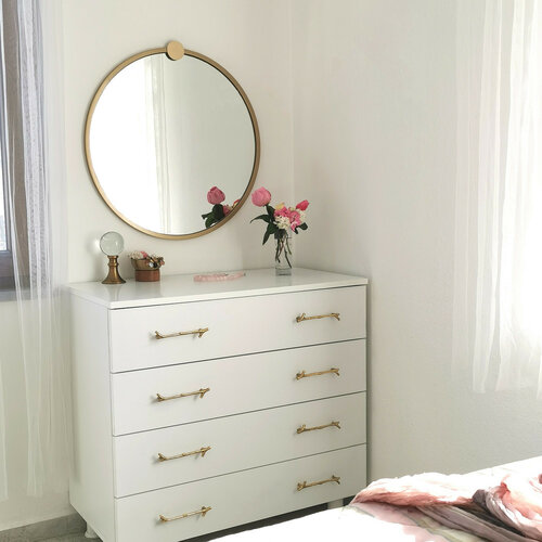 Ogledalo Gold Metal Ayna 60 cm