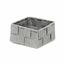 Organizator pentru sertar Compactor S TEX, 12 x 12 x 7 cm, gri