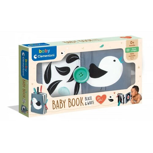 Clemmy baby Kinderbuch, Schwarz-Weiß