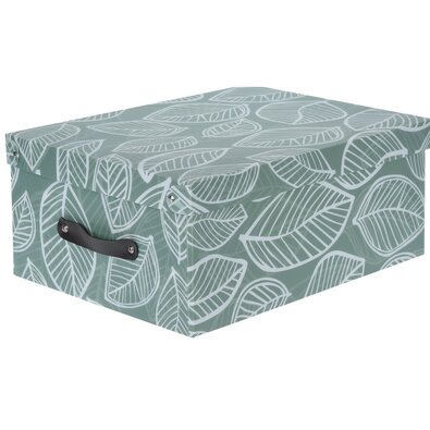 Pojemnik do przechowywania Liście, zielony