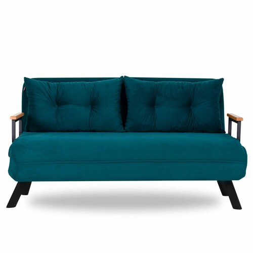 Schlafsofa Sando 2 Petrol Green