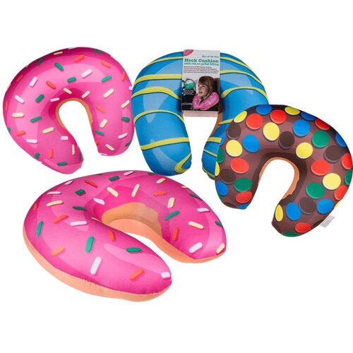 Pernă voiaj Donut Smarties, 30 x 30 cm