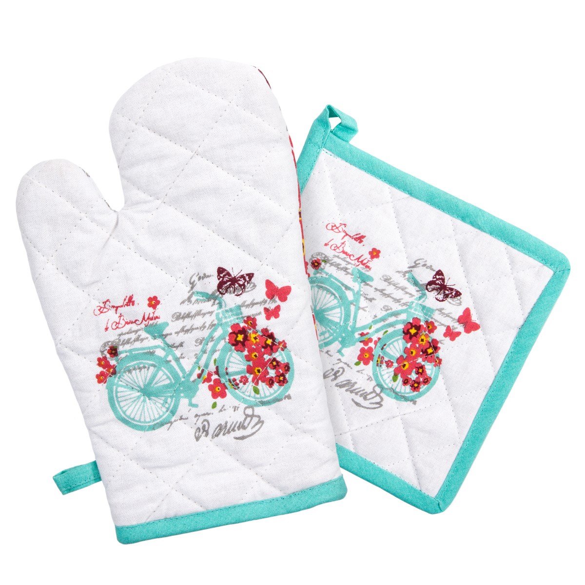 Trade Concept Chňapka a podložka Kolo, sada 2 ks