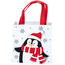 Vianočný plstený košík Tučniak, 18 x 8 x 18 cm
