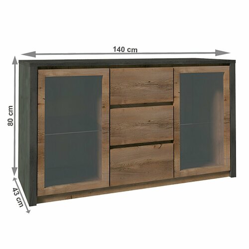 Comoda MONTANA K2D, gri