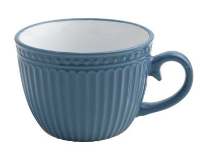 Florina Kubek ceramiczny Jumbo Doric 450 ml, niebiesky