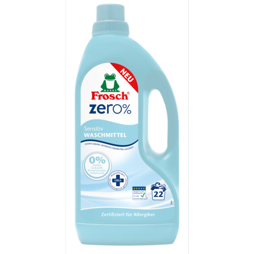Frosch EKO ZERO Żel do prania do skóry wrażliwej, 1,5 l