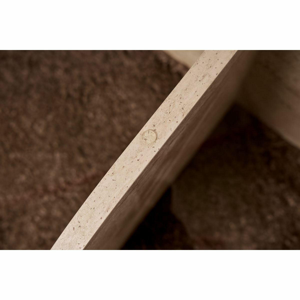 Konferenčný stolík Aeris Travertine