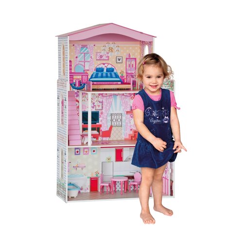 Woody Veľký domček pre bábiky Barbie, 74 x 116 cm