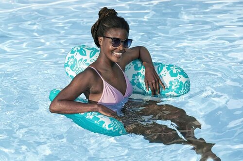 Bestway Leżak nadmuchiwany z siatką Hammock, 22 x 81 x 114 cm