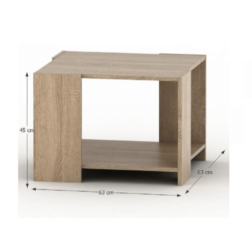 Stolik konferencyjny TEMPO ASISTENT 026, dąb sonoma