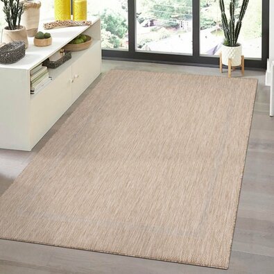 Vopi Teppich für Außenbereich Relax beige, 60 x 110 cm