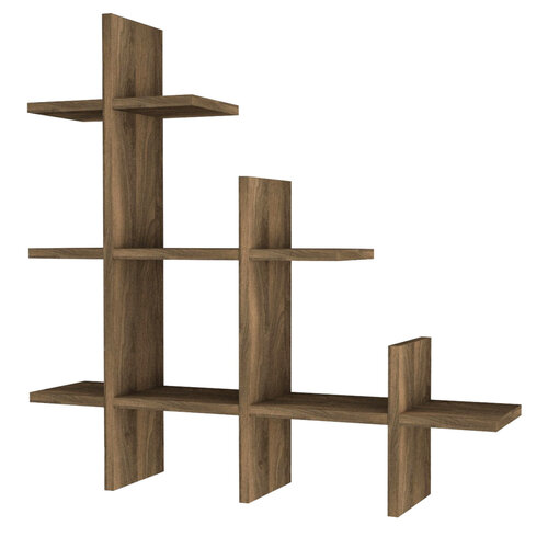 Wandregal Juke Walnut