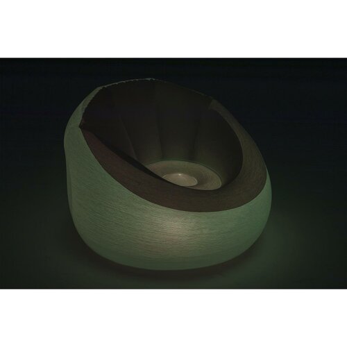 Fotoliu gonflabil catifelat Bestway cu efecte LED, 102 x 97 x 71 cm