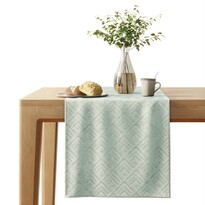 AmeliaHome Behúň Caspe sivozelená, 40 x 140 cm AmeliaHome Behúň Caspe sivozelená, 40 x 140 cm