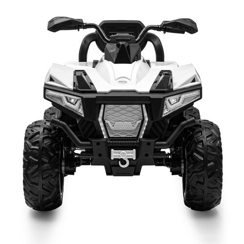 Baby Mix Detská elektrická štvorkolka Rave 4 x 4, biela