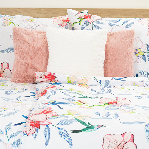 Lenjerie de pat din bumbac 4Home Orchid Paradise, 140 x 220 cm, 70 x 90 cm