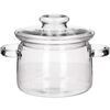 Simax 6073 garnek szklany z pokrywką Nyko 2 l