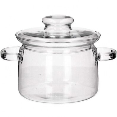 Simax 6073 garnek szklany z pokrywką Nyko 2 l
