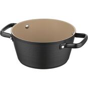 Florina Hliníkový hrnec Carina Black 2,2 l, 20 cm