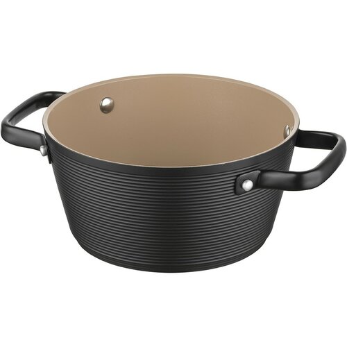 Florina Aluminiumtopf Carina Black 2,2 l, 20 cm