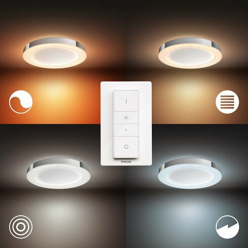 Philips Hue 34184/11/P6 lampa sufitowa LED do łazienki Adore, 32 W