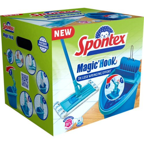 Spontex Magic Hook rendszerű mop
