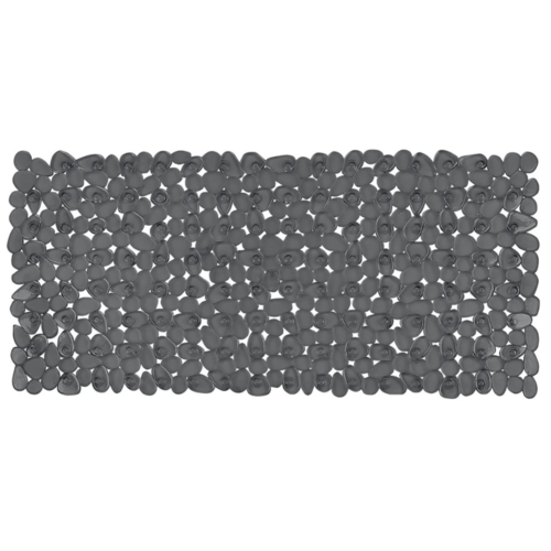 Spirella Protiskluzová podložka do vany RIVERSTONE, tmavě šedá, 75 x 36 cm
