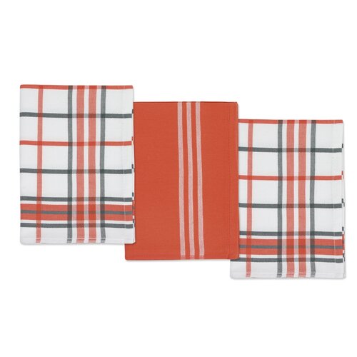 Prosop de bucătărie model carouri, 50 x 70 cm, set 3 buc.