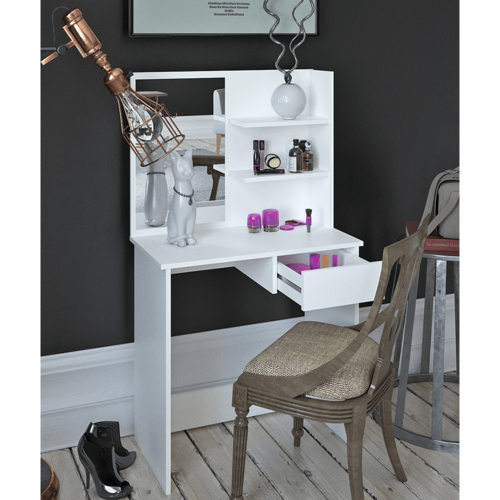 Stolik dekoracyjny BELEZA, biały