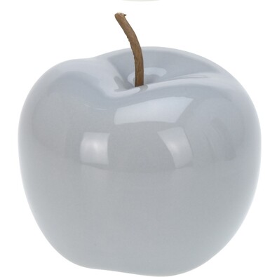 Dekoračné jablko Rollo, sivá