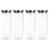 Set de 4 borcane de sticlă Banquet FREIA, 1,8 l, 4 buc.