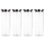 Banquet 4-delni set steklenih posod FREIA, 1,8 l