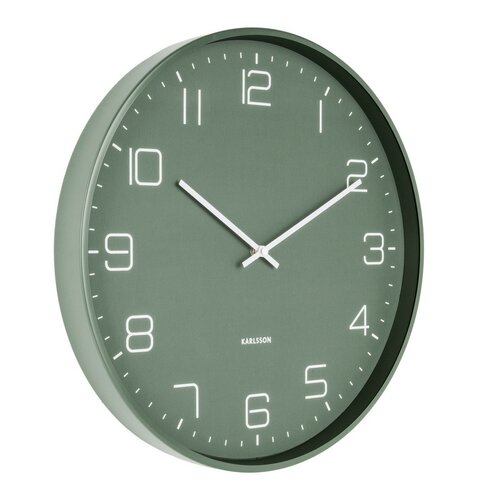 Karlsson 5751GR stylowy zegar ścienny, śr. 40 cm