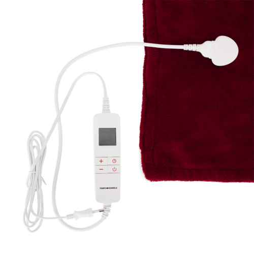 Elektrická vyhřívací deka MEDISA, vínová