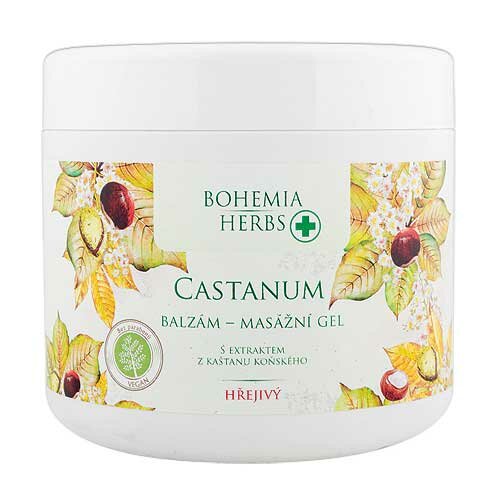 Bohemia Herbs Meleg masszázs ló gél, 600 ml