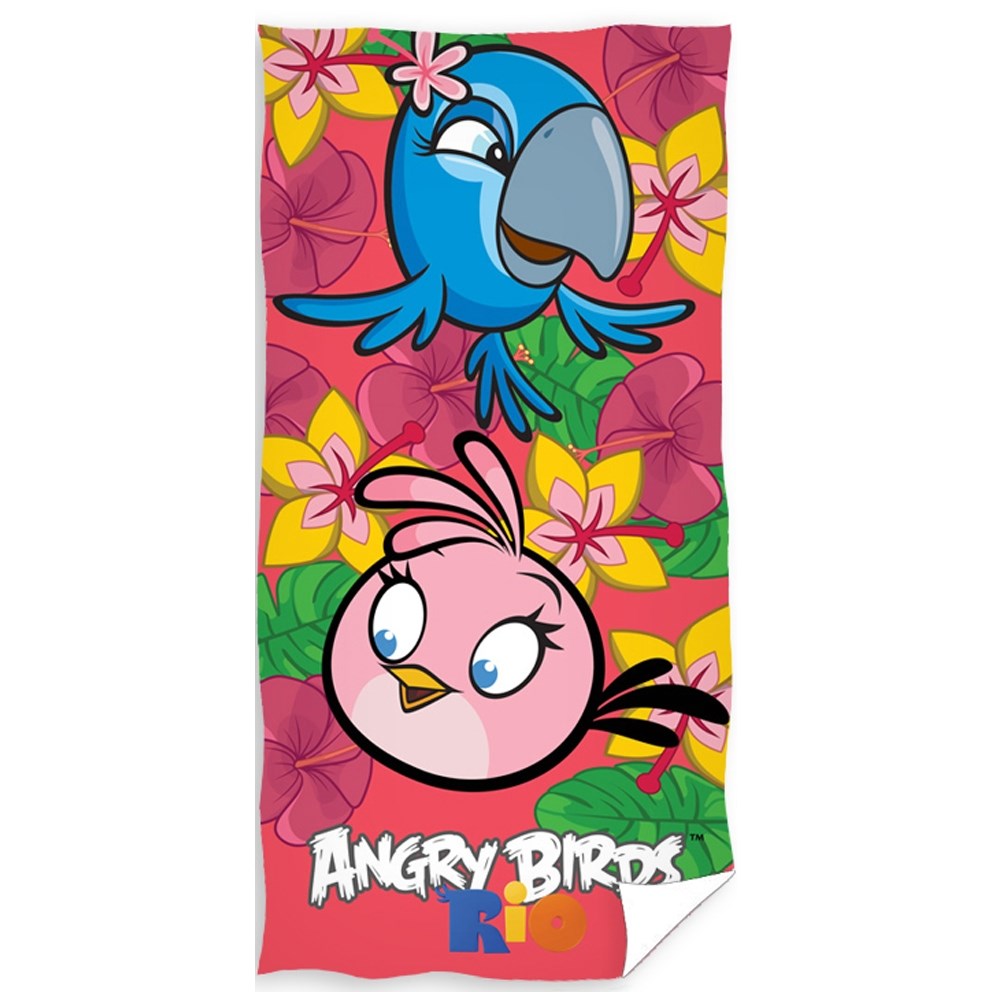 Tip Trade Osuška Angry Birds Stella, 70 x 140 cm