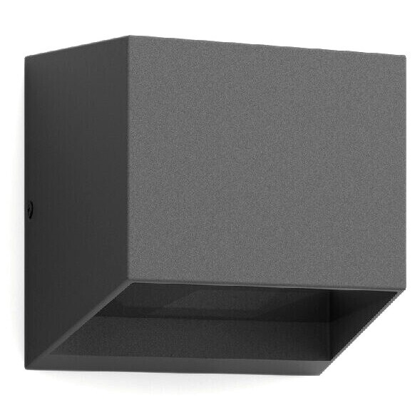 Philips Alix UltraEfficient vonkajšie nástennésvietidlo LED antracitová, 4,3 W, 800 lm, 2700 K