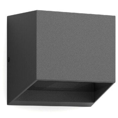 Philips Alix UltraEfficient venkovní nástěnnéLED svítidlo antracit, 4,3 W, 800 lm, 2700 K