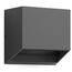 Philips Alix UltraEfficient venkovní nástěnné LED svítidlo antracit, 4,3 W, 800 lm, 2700 K