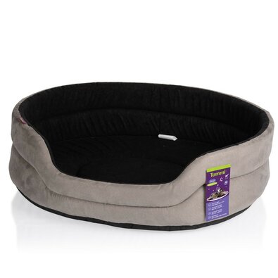 Tommi Hunde- und Katzenbett Duo No. 5 grau, 66 x 57 x 18 cm