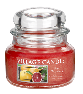 Village Candle Vonná svíčka Růžový grapefruit - Pink Grapefruit, 269 g