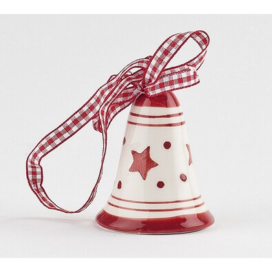 Zvonček, biela + červená